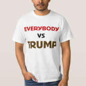 Iedereen VS Trump T-shirt (Voorkant)