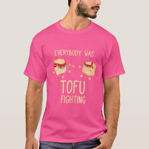 Iedereen was Tofu aan het vechten - Funny Kung Fu T-shirt