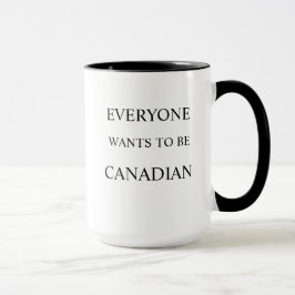 Iedereen wil Canadees zijn Mok