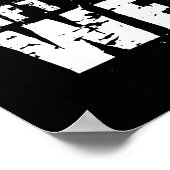 Iedereen wil een biodybuilder zijn - een gym-werke poster (Hoek)