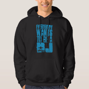 Iedereen wil een dj zijn hoodie