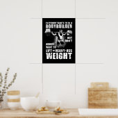 Iedereen wil een pooier zijn - Ronnie Gym Poster (Keuken)