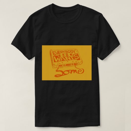Iedereen wil een Poster T-shirt (Design voorkant)