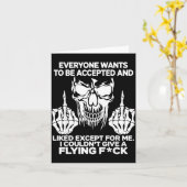 Iedereen wil geaccepteerd worden en leuk gevonden  kaart (Gele Bloem)