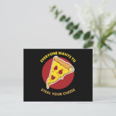 iedereen wil je kaas stelen briefkaart (Staand voorkant)