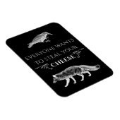 Iedereen wil je kaasvosskooi stelen magneet (Rechterzijde)