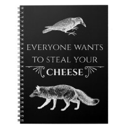 Iedereen wil je kaasvosskooi stelen notitieboek