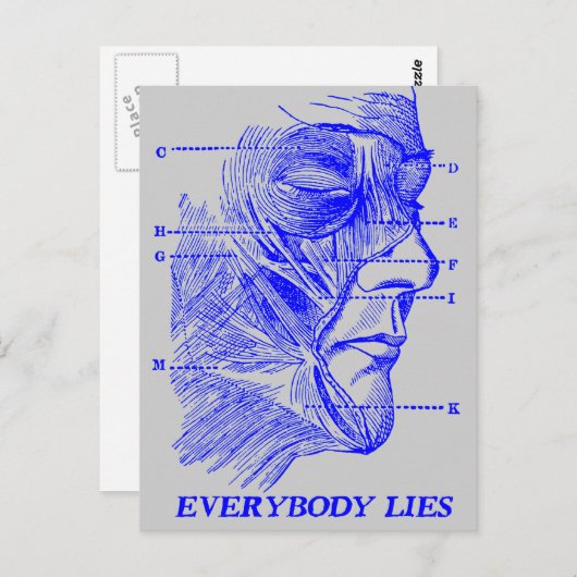 Iedereen woont briefkaart (Voorkant / Achterkant)