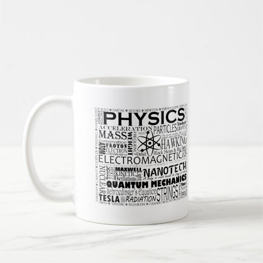 Iedereen wordt verward door Quantum Physics Quote Koffiemok (Links)