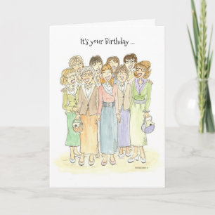 Iedereen zegt een Fabulous Birthday Card Kaart