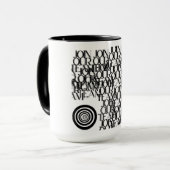 Iedereen zoals deze beker mok (Voorkant links)