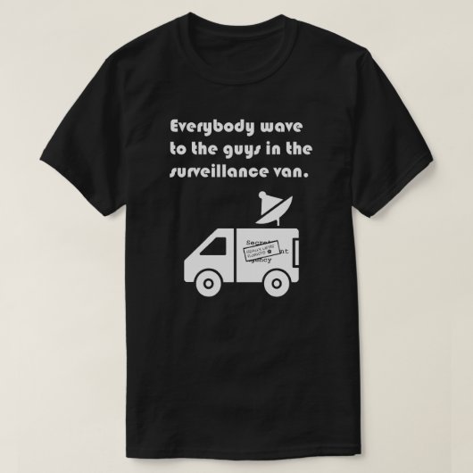 "Iedereen Zwaait..." T-shirt (Design voorkant)