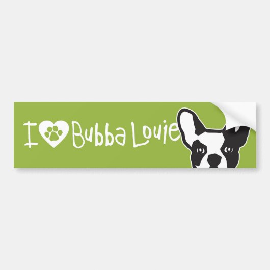 Iedereen's favoriete Bubba-Bumpersticker Bumpersticker (Voorkant)