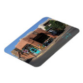 Iedereen's favoriete café in Santa Fe New Mexico Magneet (Linkerzijde)