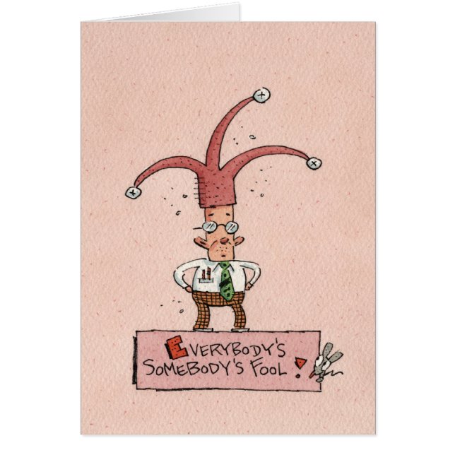 Iedereen's lemand's Fool. (Voorkant)