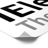 iElektricien Grappige Poster (Hoek)