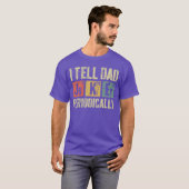 Iell Dad Jokes Periodically Funny Men Fathers Day  T-shirt (Voorkant volledig)