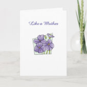 Iemand als een moeder kaart (Voorkant)
