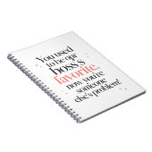 Iemand Anders Probleem Gefeliciteerd Notitieboek (Rechterzijde)
