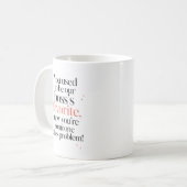 Iemand Anders Zijn Probleem Nu Koffiemok (Voorkant links)