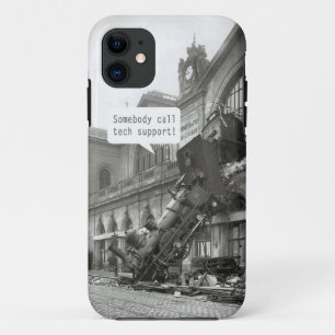 Iemand Bel Tech Support Treinramp Case-Mate iPhone Case