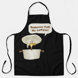 Iemand belde mijn advocaat schort