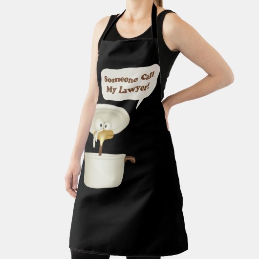 Iemand belde mijn advocaat schort (Insitu)