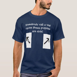 Iemand belt een Vet T-shirt