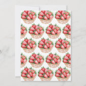 Iemand Berry Sweet Baby shower Kaart (Achterkant)