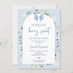 Iemand Berry Sweet Baby shower Kaart
