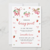Iemand Berry Sweet Baby shower Kaart (Voorkant)