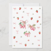 Iemand Berry Sweet Baby shower Kaart (Achterkant)