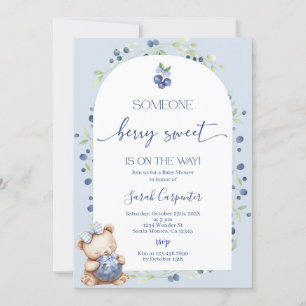 Iemand Berry Sweet Baby shower Kaart