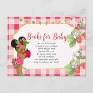 Iemand Berry Sweet Strawberry Boeken voor Baby Briefkaart