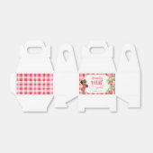 Iemand Berry Sweet Strawberry Meisje Baby shower Bedankdoosjes (Uitgevouwen)