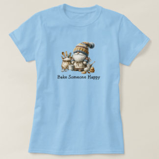 Iemand blij bakken  t-shirt