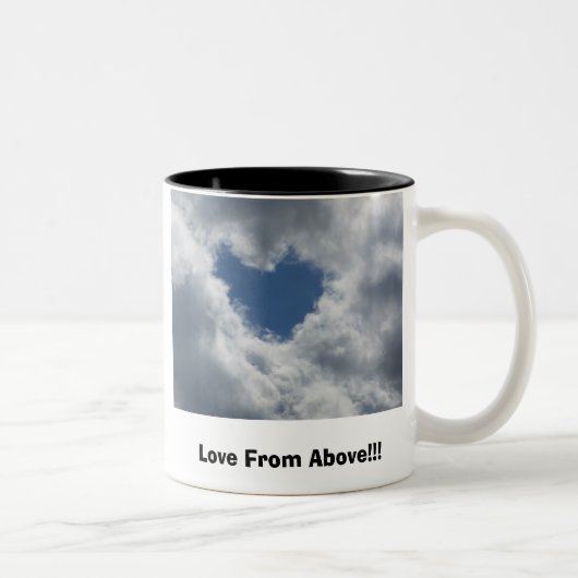 Iemand daar houdt van je tweekleurige koffiemok (Rechts)