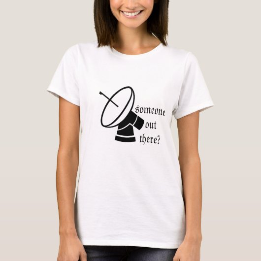 Iemand daarbuiten, t-shirt (Voorkant)