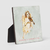 Iemand denkt aan je engel die geweld speelt fotoplaat (Voorkant)