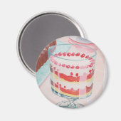 Iemand desserteren? magneet (Voorkant / Achterkant)