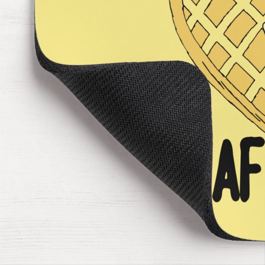 Iemand die het mist, zegt dat ik je een WaffleLot Muismat (Hoek)