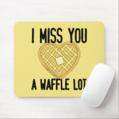Iemand die het mist, zegt dat ik je een WaffleLot Muismat (Met muis)