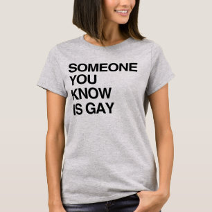 IEMAND DIE JE KENT IS HOMO T-Shirt