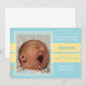 Iemand een nieuwe - Baby - bekendmakingskaart Aankondiging (Voorkant / Achterkant)