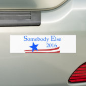 Iemand Else 2016 Bumpersticker (Op auto)