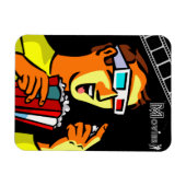 IEMAND? Flexibel magneet (Horizontaal)