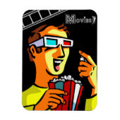 IEMAND? Flexibel magneet (Verticaal)