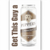 Iemand, geef hem een pop - Letterkenny Sticker (Voorkant)