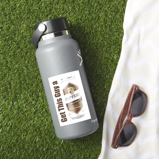 Iemand, geef hem een pop - Letterkenny Sticker (HydroFlask Insitu)