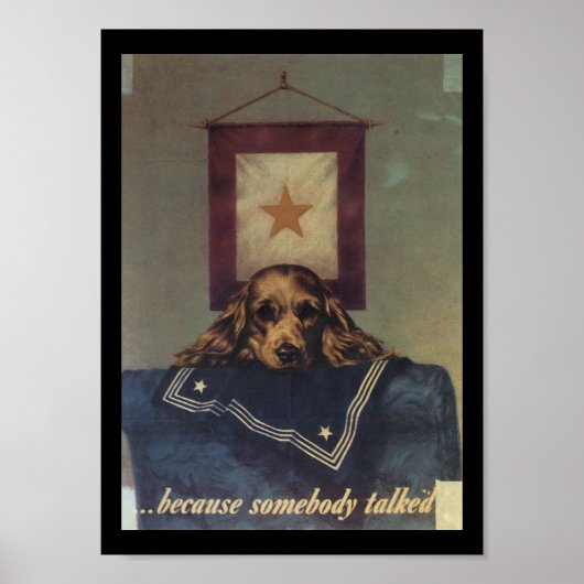 Iemand had het over de Tweede Wereldoorlog Poster (Voorkant)